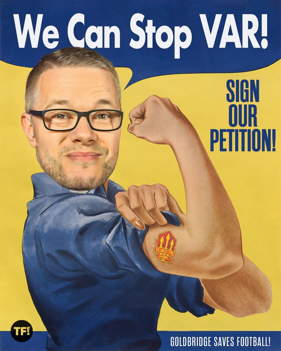 LRDDVD1's tweet image. I dint think var should be erased, I think it needs to be upgraded.
The worldcup chip in the ball was a brilliant idea. #markgoldbridge #stopvar #ManchesterUnited