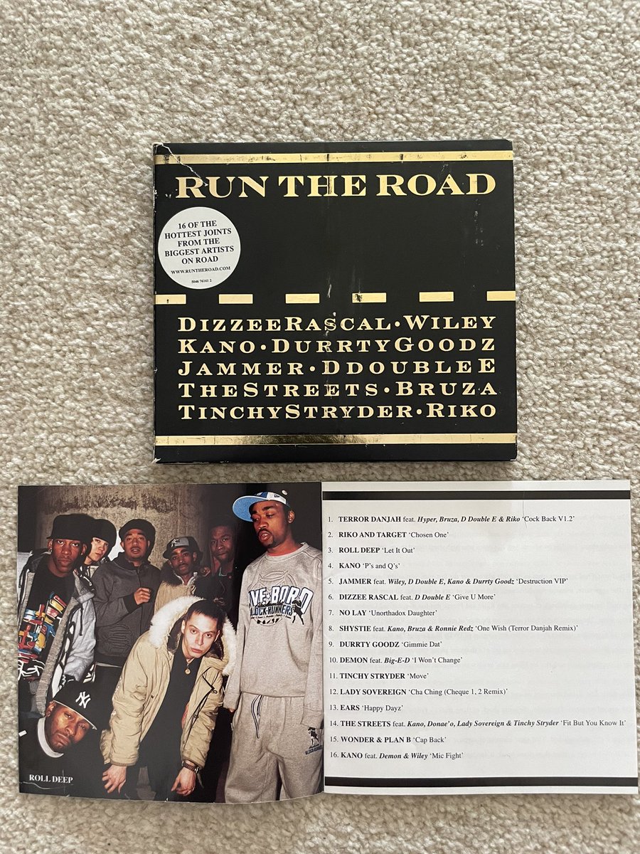 Sorting out and came across this CD 🔥 some big tracks on here from <a href="/rolldeepuk/">Roll Deep</a> <a href="/TheRealKano/">Kano</a> <a href="/TheRikoDan/">Riko Dan</a> <a href="/jammerbbk/">Jammer</a> <a href="/OfficialNolay/">NOLAY</a> <a href="/IAMSHYSTIE/">Shystie</a> <a href="/TinchyStryder/">Tinchy Stryder</a> <a href="/WileyUpdates/">Igloo Records</a> <a href="/DizzeeRascal/">Dizzee Rascal</a> <a href="/DDoubleE7/">D Double E</a> <a href="/Bruzaonline/">Bruza ‘Deal Wiv It’</a> those were the days!