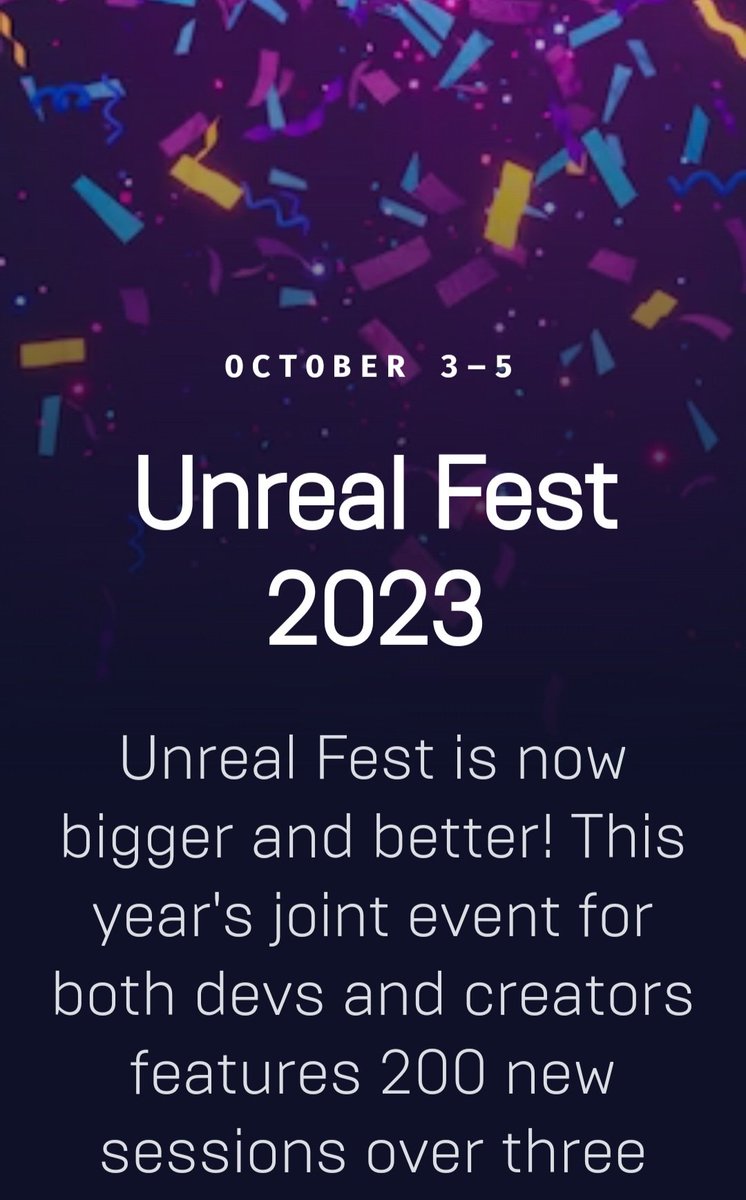 glshrdnr's tweet photo. Katılmak istediğim eğlenceler vardı ama ben İstanbul'a sıkışıp kalmıştım..
@unrealEngine 🧡✨🎉
#UE5Fest #UnrealEngineFest
Gidebilen var mı?
Çatlamaya hazırım..
https://t.co/A2kv7lQ8uW https://t.co/rvdufM6597