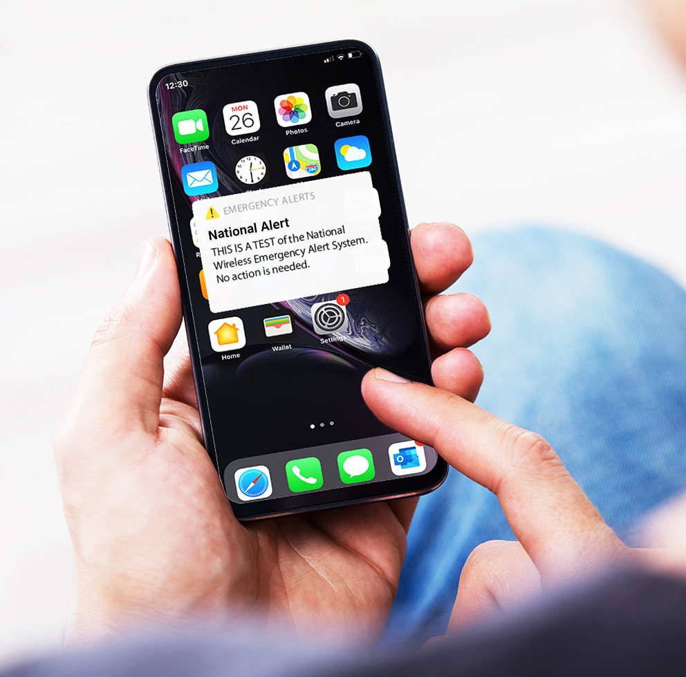 IMPORTANT: A nationwide emergency alert system test has been scheduled for 1:20 p.m. tomorrow (Oct. 4) afternoon. Emergency alerts will be sent to all cell phones, wireless devices, and radio and TV stations.
For more information about the test, visit fema.gov/emergency-mana…