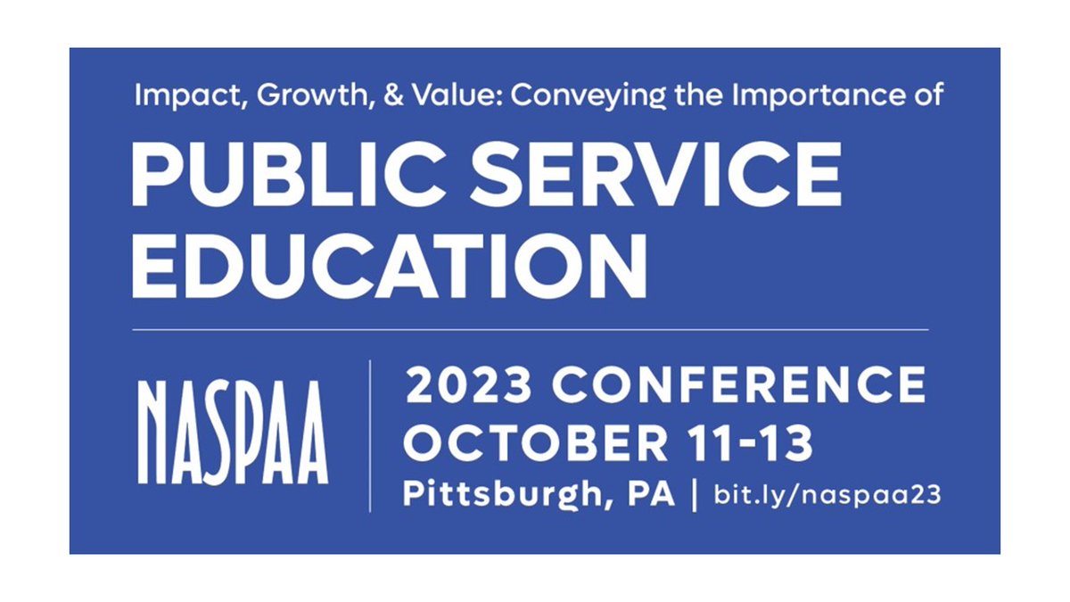 This week @naspaa annual conference! @CTGUAlbany Research Director & @RockefellerColl Assoc. Prof. @MilaGasco on the panel “#ArtificialIntelligence and #DigitalGovernance: An Agenda for #PublicAffairs #Research & #Education.” Conference info here naspaa.org/events/naspaa-…