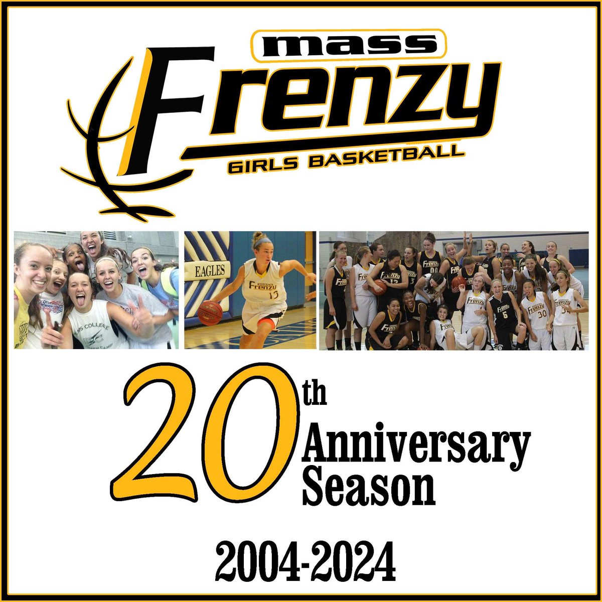 Mass Frenzy Tryouts

Tryouts for our Spring / Summer 2024 Teams will be taking place on October 28th and 29th, 2023 at Holyoke High - Dean Tech Campus.

Online tryout registration is now open:
form.jotform.com/232754189333158