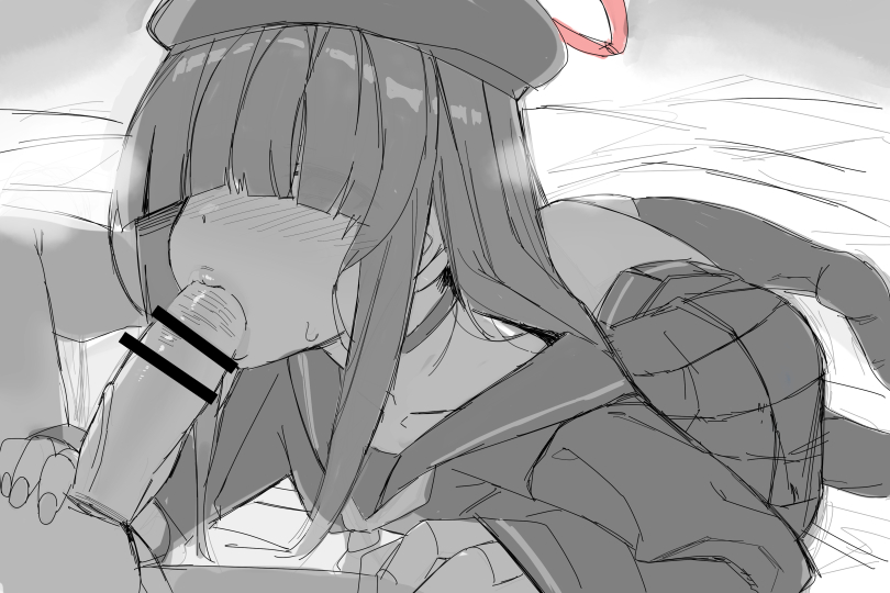 正実のモブ子のラフ