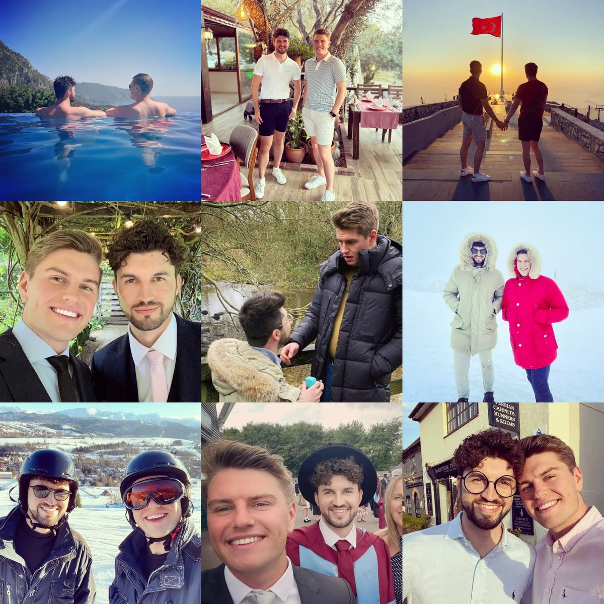 It's been 5 years 😱. He was to blame for my car getting locked in a multistory car park on our first date, so I got the train home and we had a second date the next day, and now we're here... It was only supposed to be a winter fling 🤷🏻‍♂️