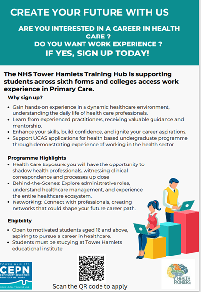 CREATE YOUR FUTURE WITH US ARE YOU INTERESTED IN A CAREER IN HEALTH CARE ? DO YOU WANT WORK EXPERIENCE ? IF YES, SIGN UP TODAY forms.gle/6Yty15ydngT5kT…