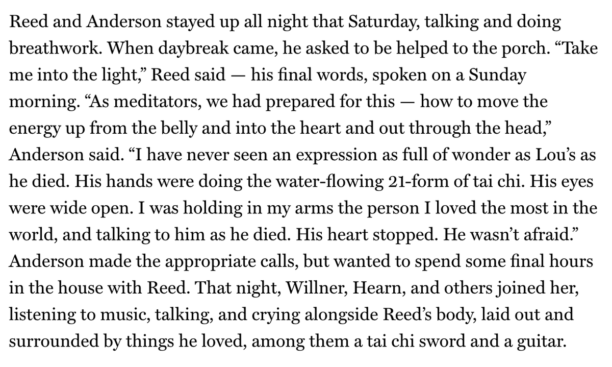 Steven_Hyden's tweet photo. This passage from @WilliamHermes' forthcoming Lou Reed bio is extraordinary. https://t.co/6hvqxCjkGA https://t.co/bsU0iUeKvK
