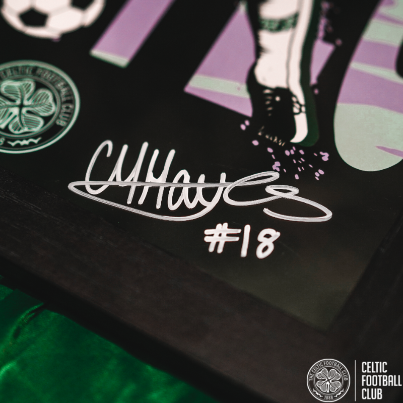 CelticFCWomen's tweet photo. 🍀 Win a signed Caitlin Hayes poster! 

To enter:
🟢 Follow @celticfcwomen 
⚪️ Like and repost 👇

Hayes posters &amp; more exclusive #CelticFC Women goodies will be available to purchase at Thursday's #SWPL clash!

Full T&amp;Cs below ⤵️