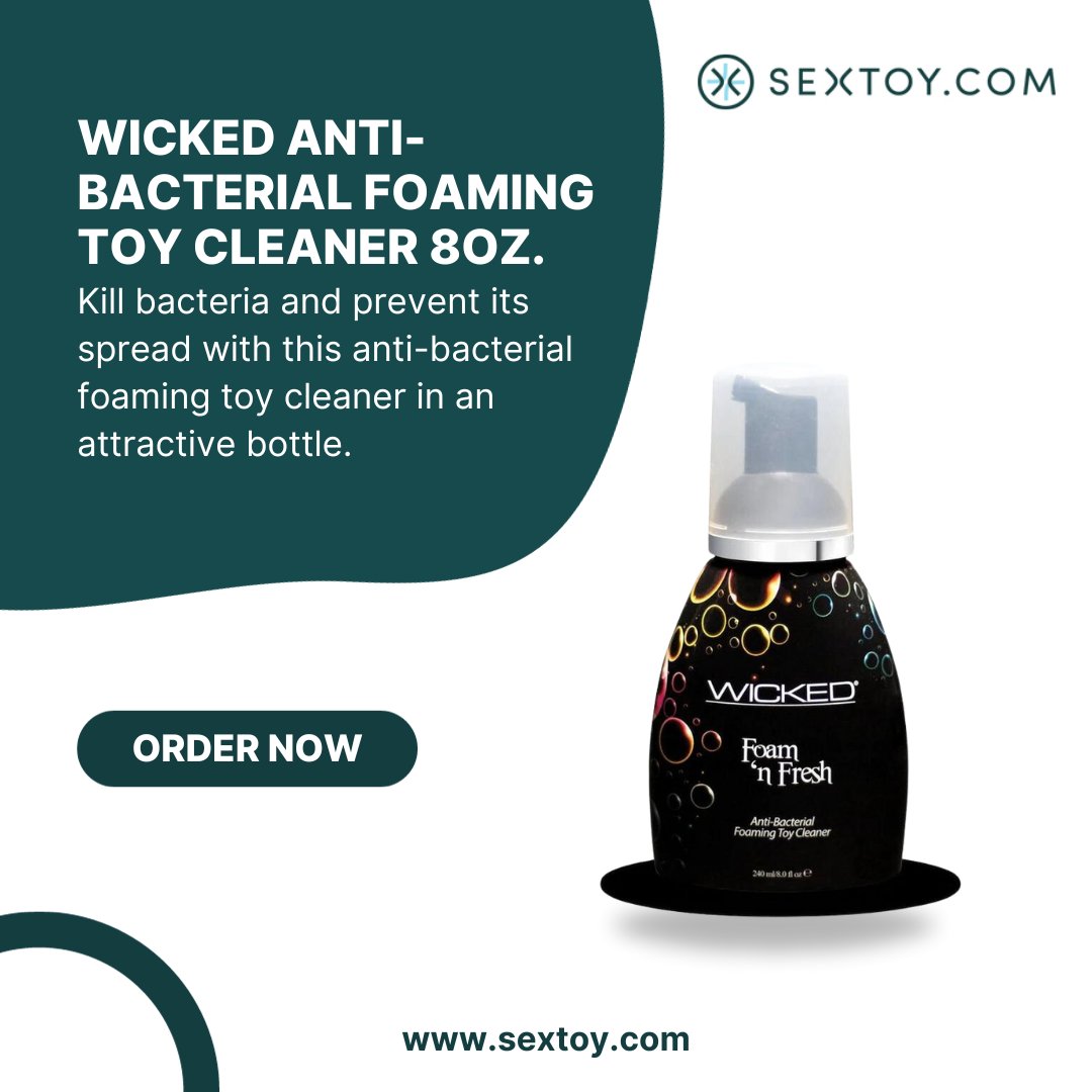 SexToyCom's tweet image. When it comes to your intimate accessories, hygiene is paramount. Discover a cleaner that not only maintains your toys but also ensures your peace of mind.

Visit: sextoy.com

#IntimateHygiene #ToyCleaner #HygieneMatters #CleanlinessIsConfidence #BodySafe