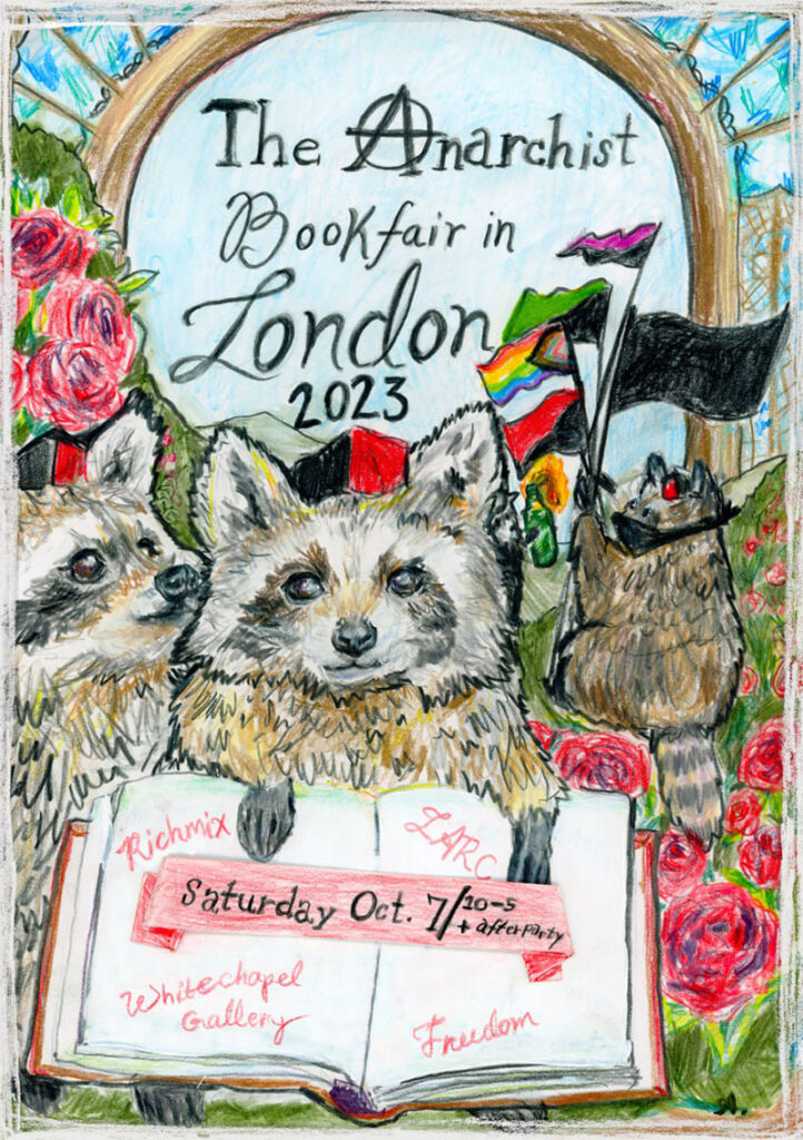 StAnnsFoodHub's tweet photo. Join us at the @BookfairLDN this Sat 7th! ❤️🖤 We will discuss with other #FoodJustice activists how to keep setting up food support networks under the principles of radical solidarity and #MutualAid #SolidarityNotCharity. 

📍3pm at @ToynbeeHall 

Info: https://t.co/1AA9Toerwz https://t.co/oK6OBdS5h4