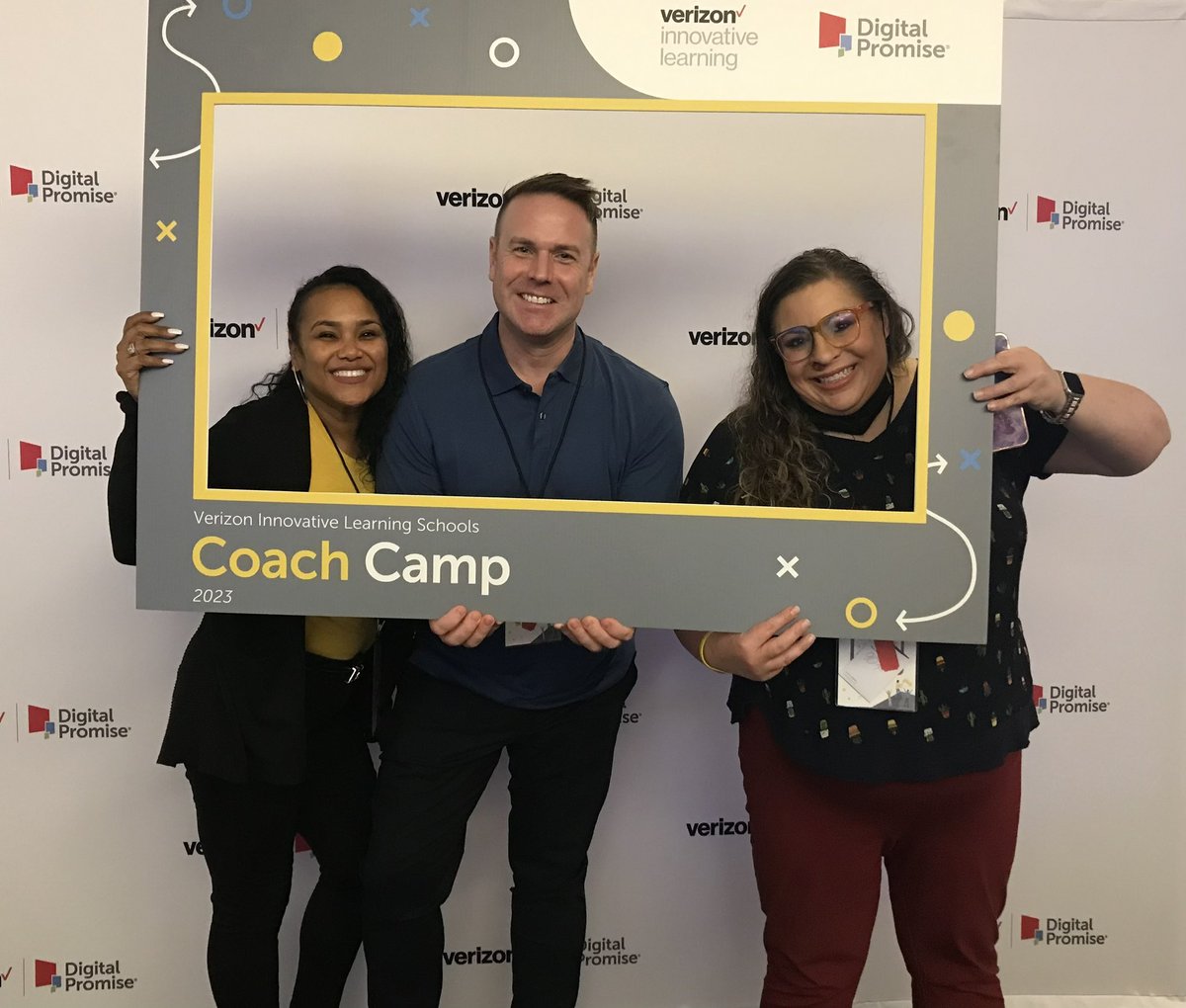 Have a blast at <a href="/dpvils/">Verizon Innovative Learning Schools</a> #CoachCamp2023 and connecting with fellow Mentor Coaches <a href="/MelSilvestre84/">Silvestre</a> and @APSITSdawson!