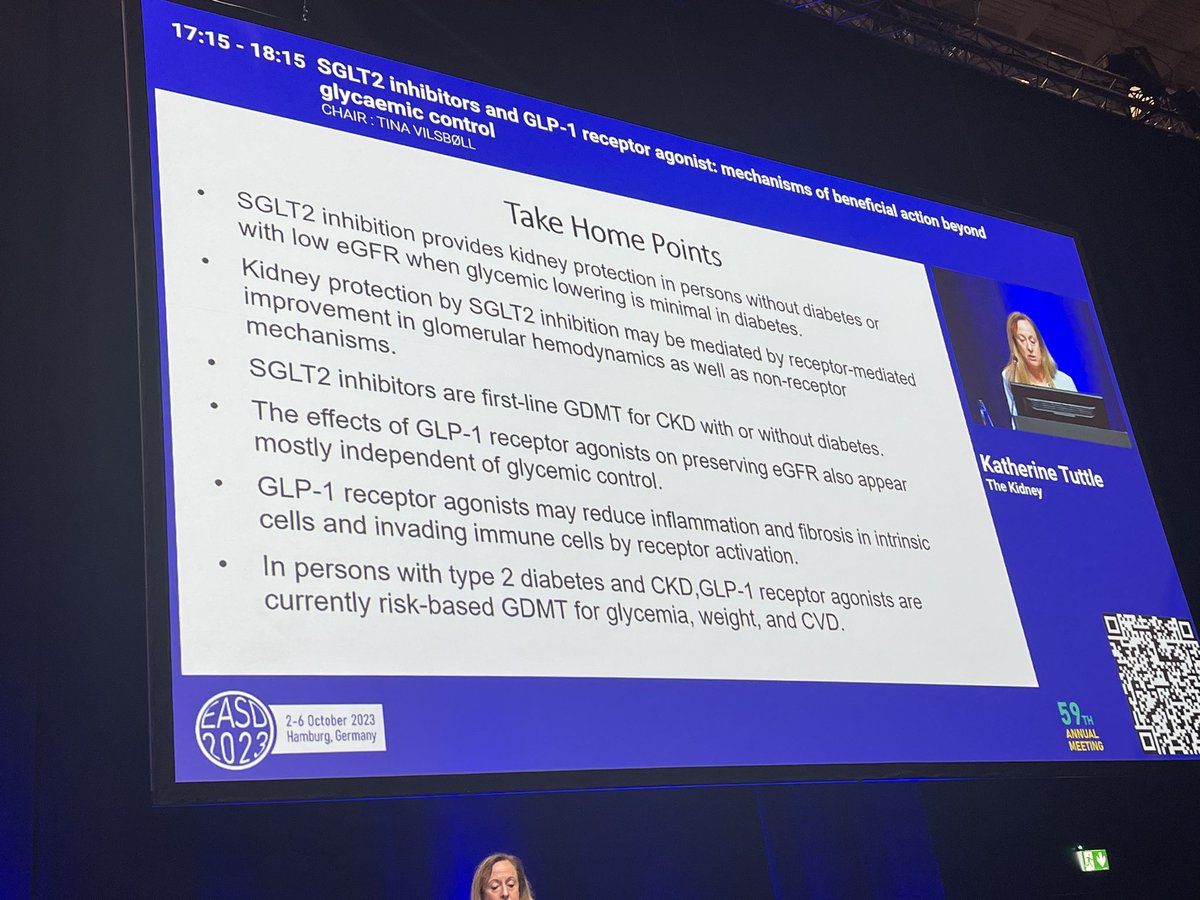 Mechanisms for kidney protection with SGLT2i &amp; GLP1RAs

#EASD2023
