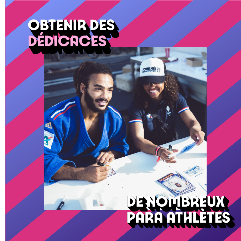 Paris2024's tweet photo. Dimanche 8 octobre, tu as rendez-vous avec les Jeux Paralympiques 🦾
Plus de 100 athlètes seront sur place, prêts à t’impressionner et à te former au paralympisme ! 
Rencontre, dédicaces, démonstrations… 
Ça se passe ce dimanche, Place de la République ✨