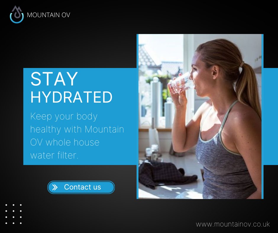 mountain_ov's tweet photo. Don't let your body dehydrate this summer! Stay refreshed and hydrated with contentment-free water from Mountain OV's whole house water filter.

👉 Know more - https://t.co/uBjeErNYwG

#mountainov #waterfilter #softwater #hardwater #londonwaterfilter https://t.co/MfZFMwBLoQ