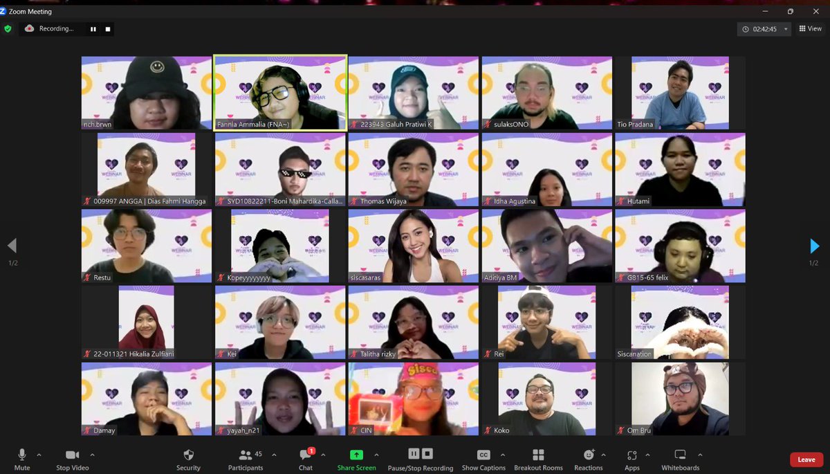 Siscanation_INA's tweet photo. Hari ini SSCN ada online gathering dengan surprise guest star @_siscasaras_ โจ
Thank you for accepting our invitation, it was such a wholesome and memorable experience๐ฅน๐ฅฐ
See you soon and have a good rest๐ https://t.co/boZ3AJdeZ6