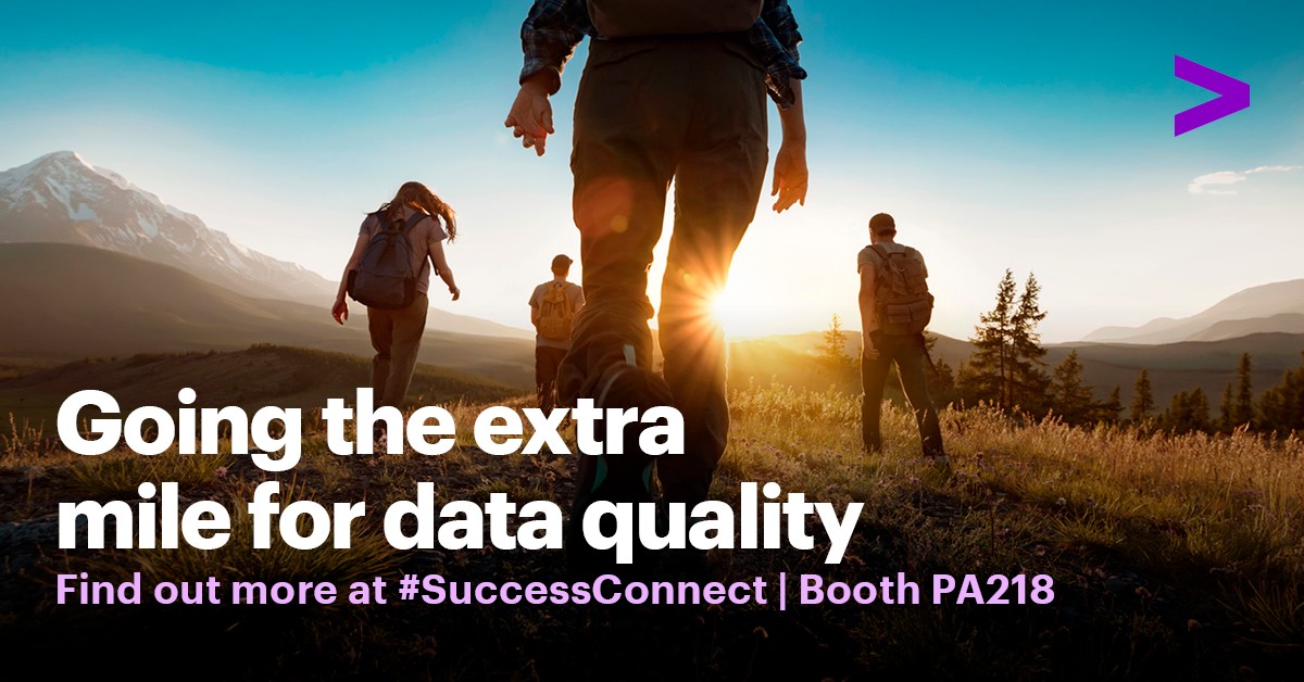 'Investing into HR data quality is worth it!

Talk to me at #SuccessConnect Booth PA218 and find out about the impact AI-driven solutions can bring to your business.