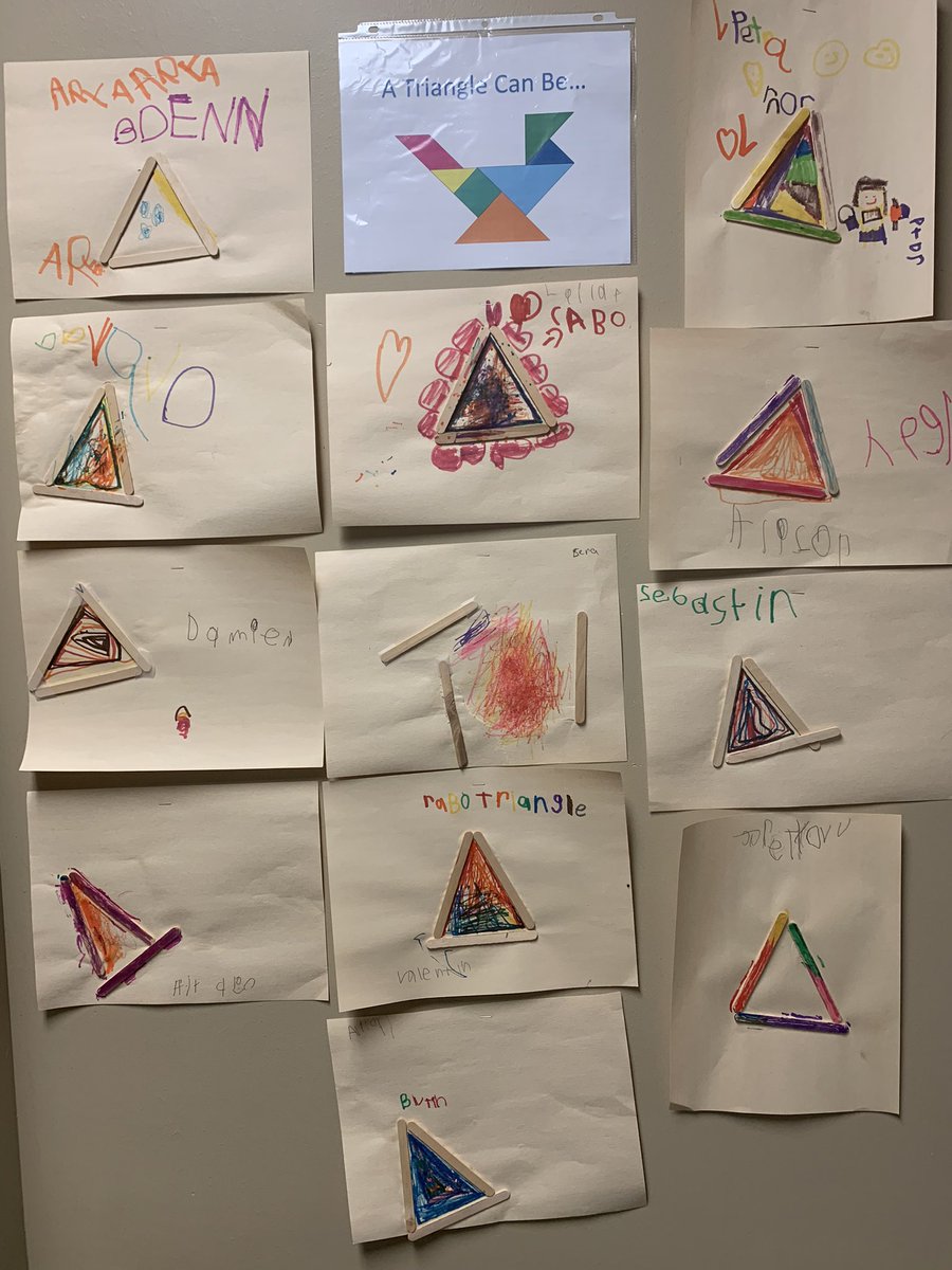 Focusing on 2-D Shapes… A Triangle can be. . . 🤔 🔺<a href="/PISDMathematics/">PISDMathematics</a>