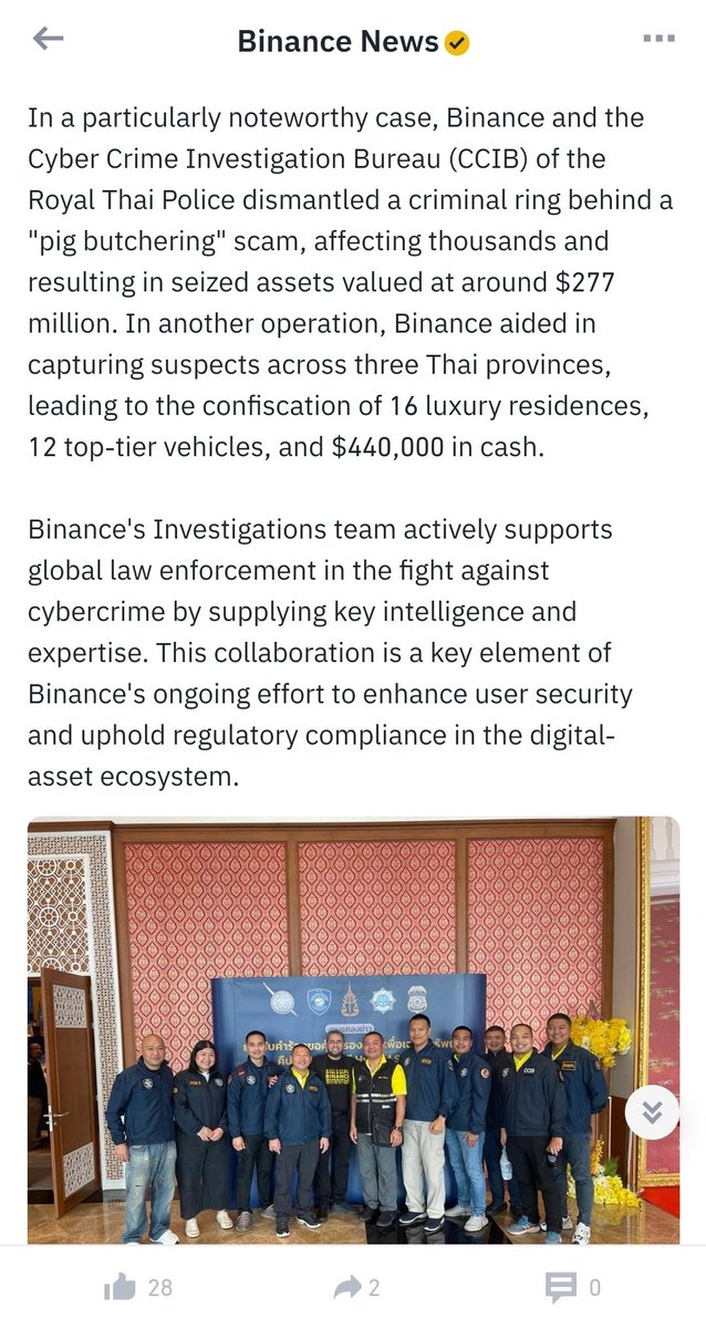 One down, more to go (not my doing by the way)