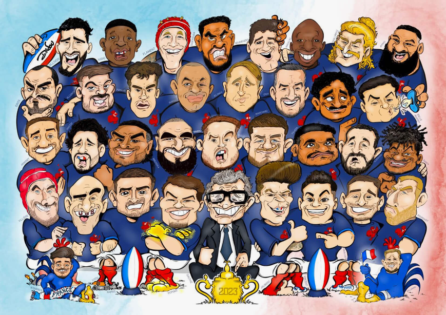 Eurosport_FR's tweet photo. 🎁 RT pour tenter de gagner le poster de l'équipe de France de rugby signé @dadoubd !

Si vous n'avez pas de chance au tirage, vous pouvez toujours vous le procurer ici: https://t.co/0a4Chmvd4x https://t.co/hwD0EkxFQx