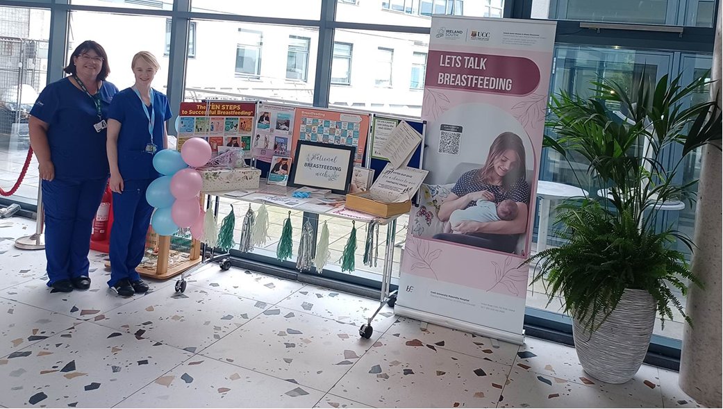 This week we celebrate National Breastfeeding Week. This year's theme is “Making our communities and workplaces more Breastfeeding friendly”. 

Thanks to our fantastic Infant Feeding Coordinators for educating and supporting parents on the benefits of breastfeeding.