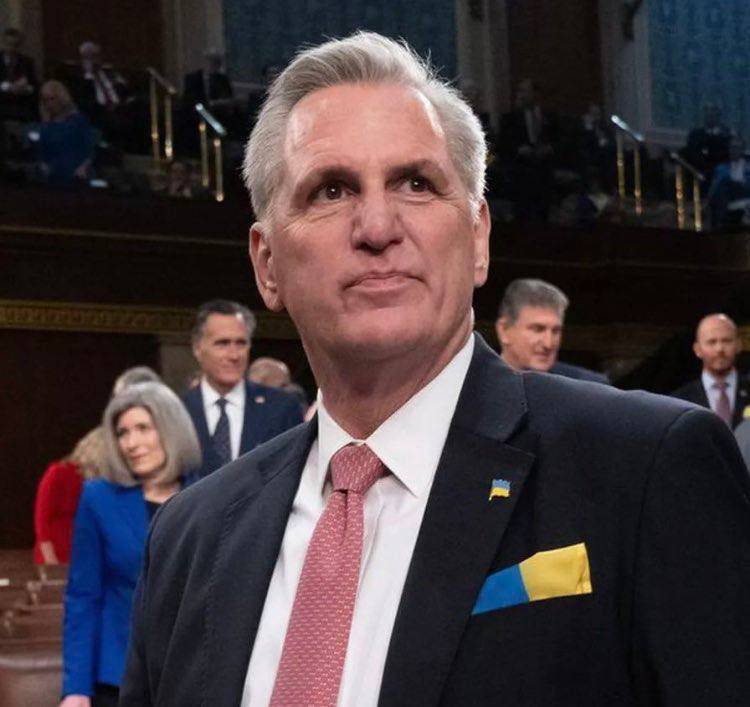 Kevin McCarthy…

- Stroked a deal with Biden to send more money to Ukraine
 - Blocking the subpoena to Hunter Biden
- Sold us out on the debt ceiling
- Didn’t secure the border 
- Didn’t release the Jan6 tapes 
- Kept 87,000 New IRS Agents
- Hasn’t helped J6 political prisoners…