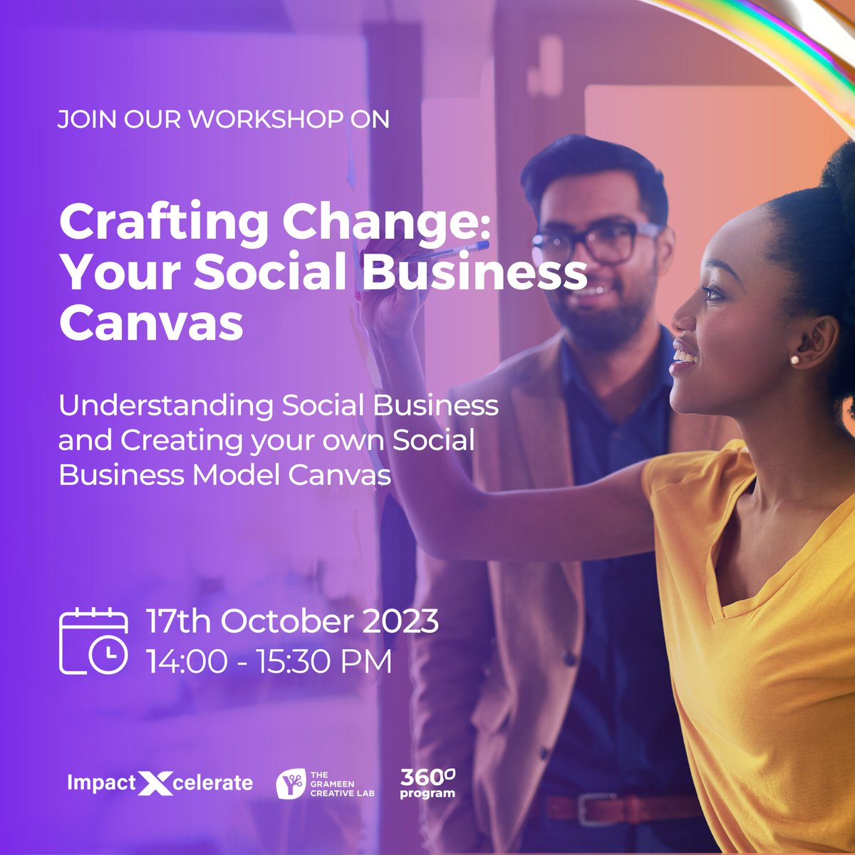 Are you ready to embark on a purposeful entrepreneurship journey? Register now for the workshop on 'Understanding Social Business and Creating Your Own Social Business Model Canvas': eu1.hubs.ly/H05y_HZ0