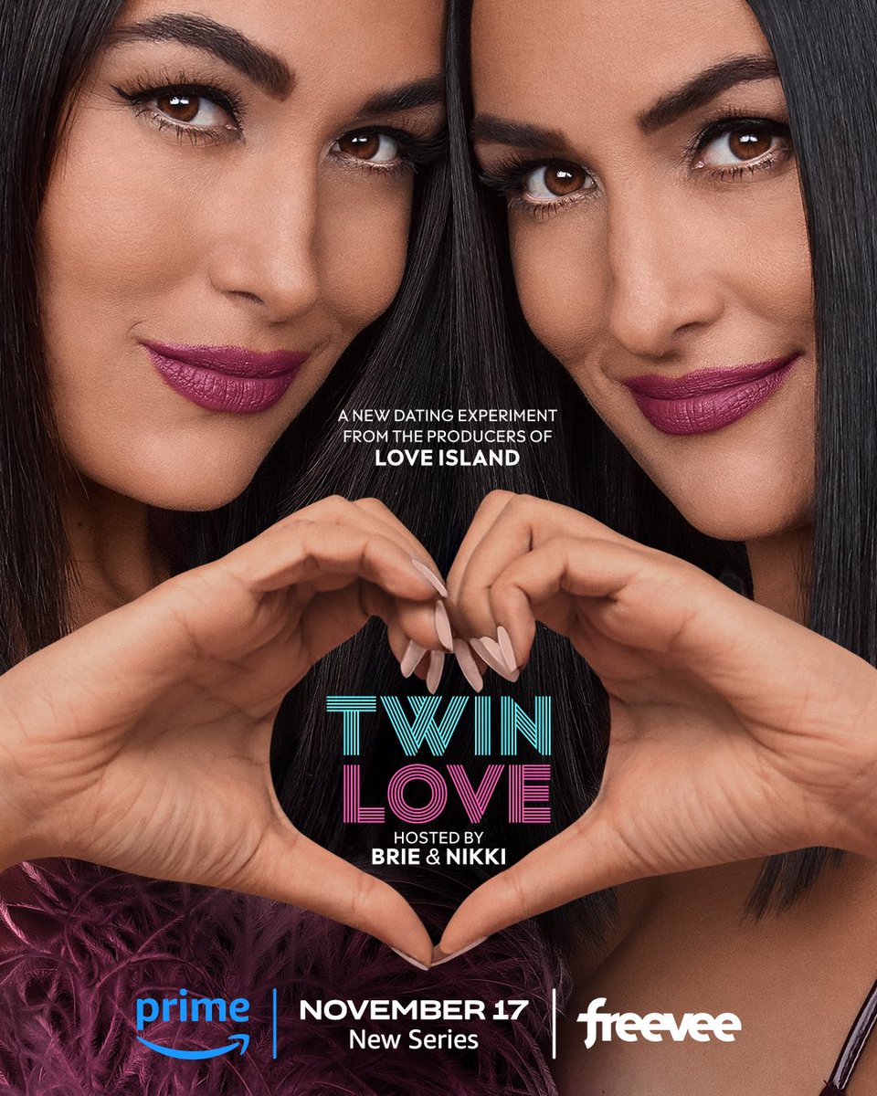 Seeing double? Twin Love, a new social dating experiment, premieres November 17.