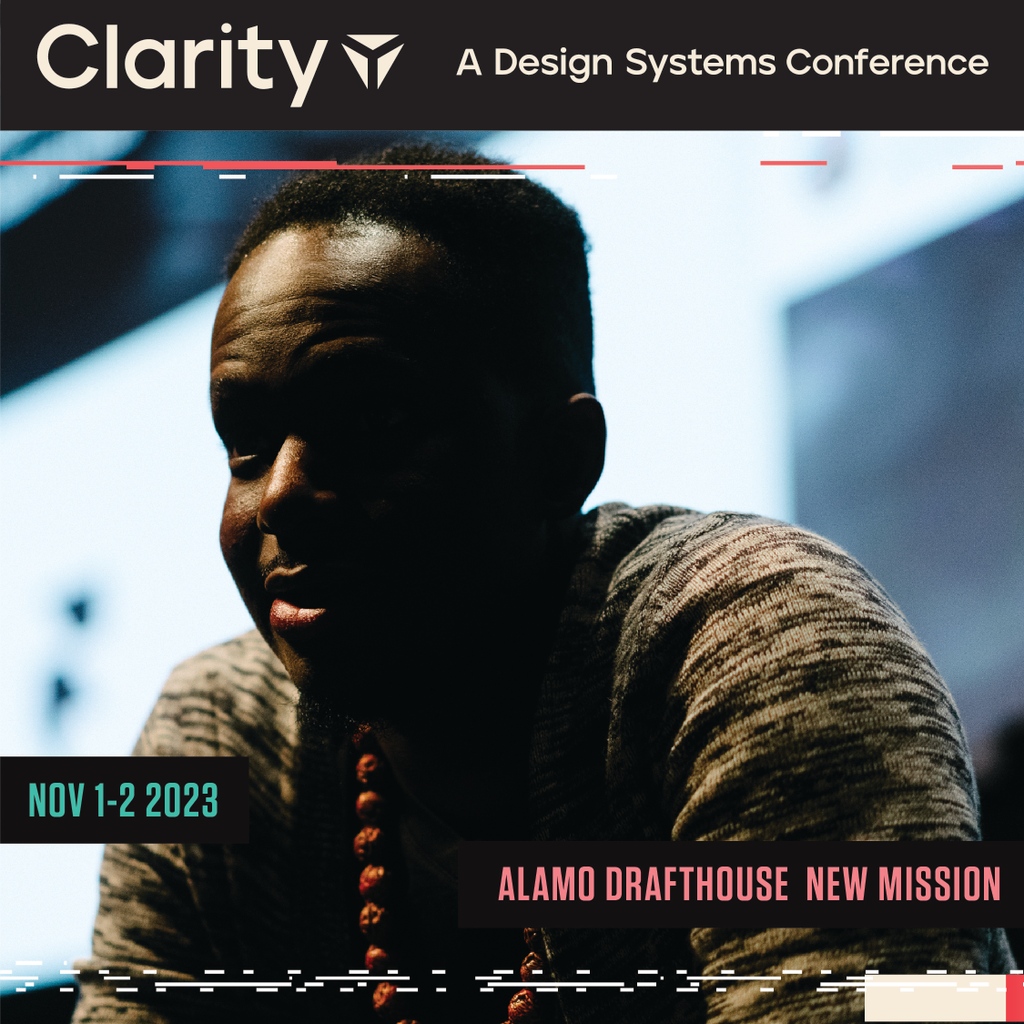 Clarity_conf's tweet image. 🚀 Ready to seize your spot at the forefront of design? ⁠Join us for #Clarity2023 for the conversation that's shaping the future of our industry. Secure your spot today! (🔗 in bio) #Clarity #ReturnToForm #DesignSystems #TechEvent