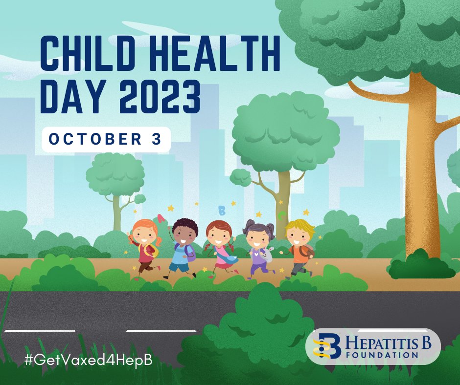 Today is National Child Health Day! Be sure to get your children vaccinated for #HepB. The #hepatitisB vaccine is a safe and eﬀective vaccine that is recommended for all infants at birth and children up to 18 years. Learn more at: hepb.org/prevention-and…