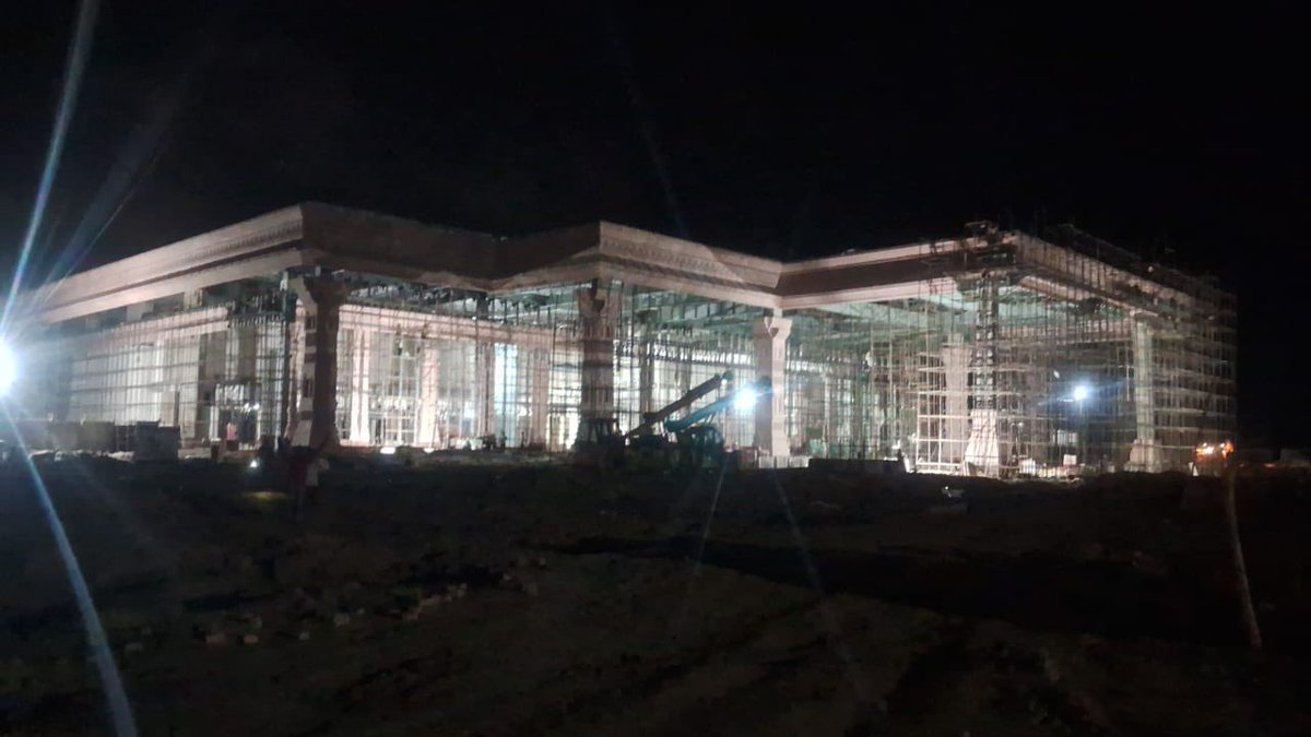 Construction of the much awaited Maryada Purushottam Shri Ram Ayodhya International Airport is in the final stages. It will be a big driver of tourism and boost the economy of the entire region …..