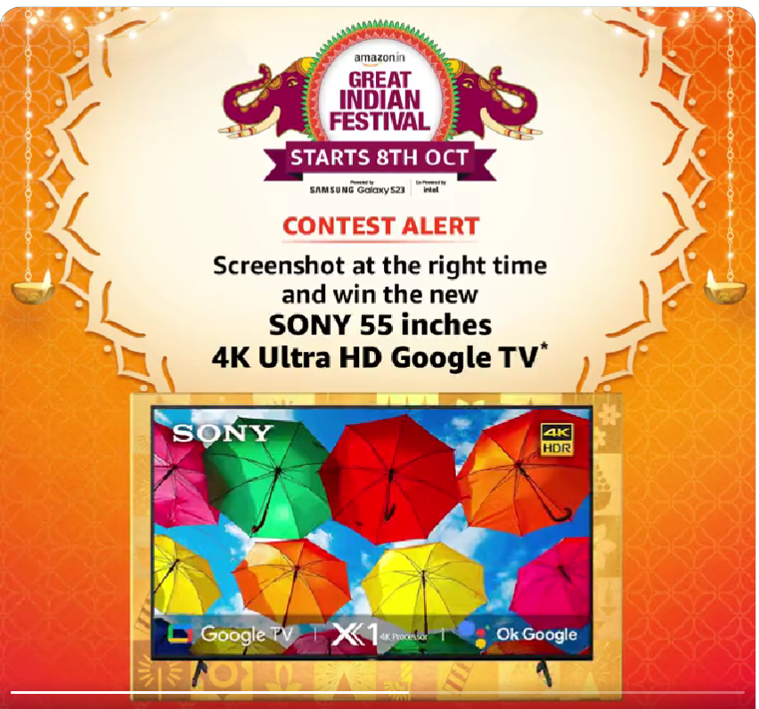 Spreadpeace111's tweet photo. @amazonIN @sony_india Hope for the best!
#SONYTVonAmazon #AmazonGreatIndianFestival   @AmazonIN @sony_india 

Tags:
@ashwinbruno @Ayyappan_1504 @pandiana71 @NeganMaari @sath_srinivas https://t.co/FjeU3WuLEE