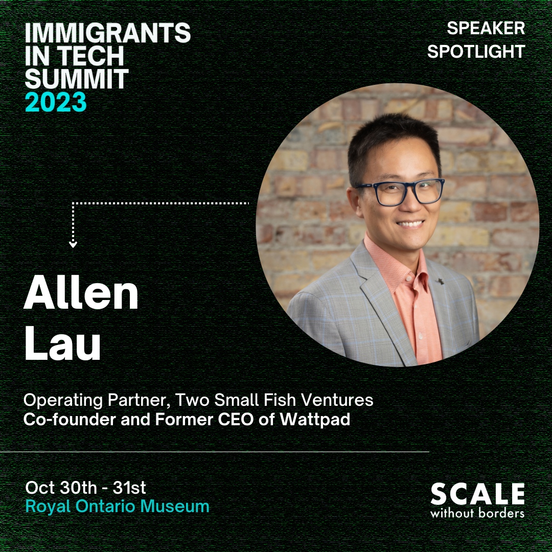 Exciting news! We're thrilled to announce that Allen Lau will be joining us as a speaker at the Immigrants in Tech Summit. 

Join us on October 30 - 31st to hear Allen’s story and insights among other inspiring immigrant leaders in the tech space. RSVP with the link in bio.
