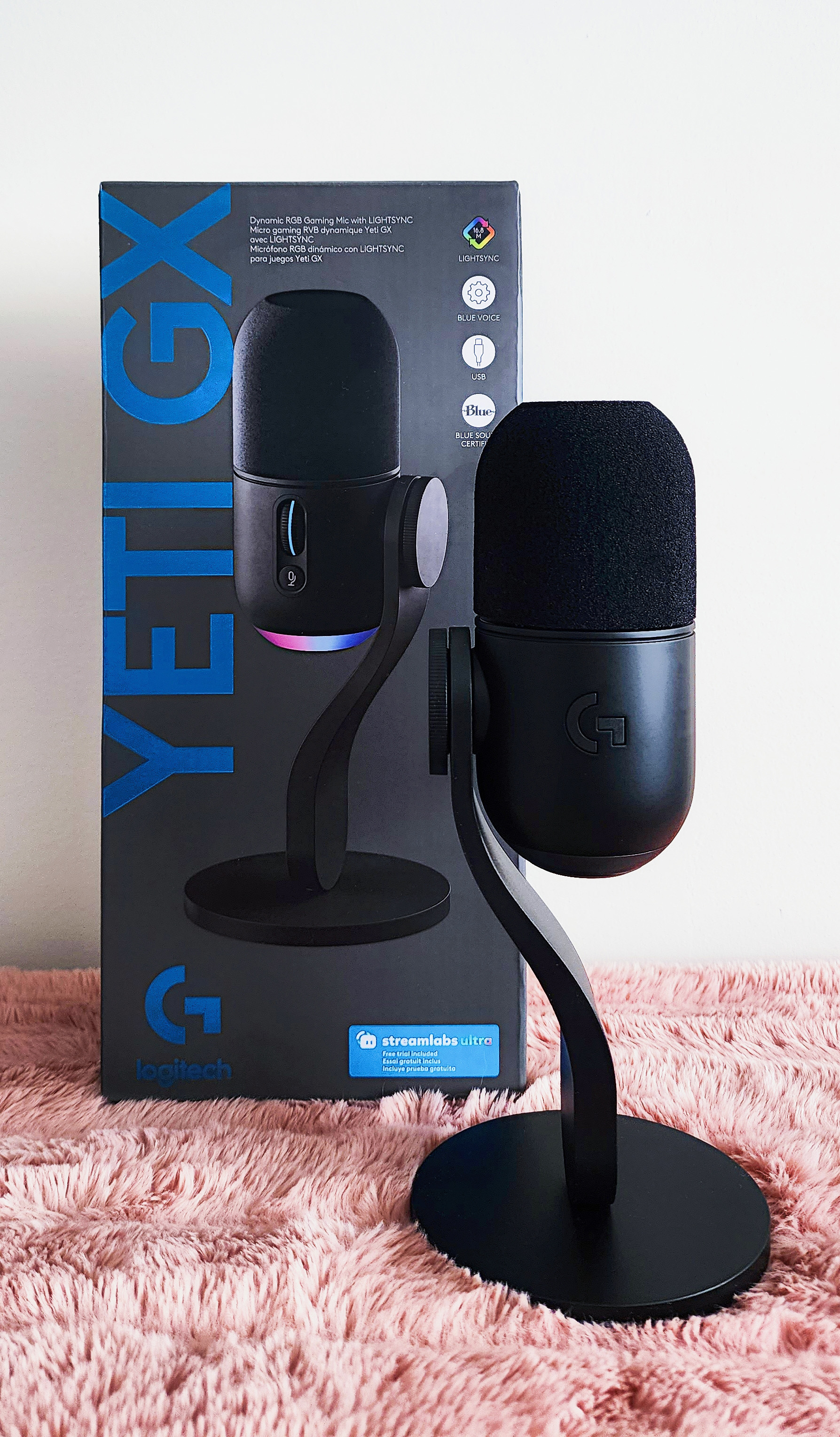 Yeti GX - Microphone gaming RVB dynamique avec LIGHTSYNC