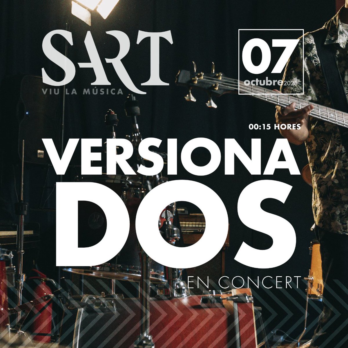 SARTClub's tweet image. I per a Dissabte 7 d'Octubre... Tendrem un nou grup: VersionaDOS en concert a partir de les 00:15h

T'ho perdràs?