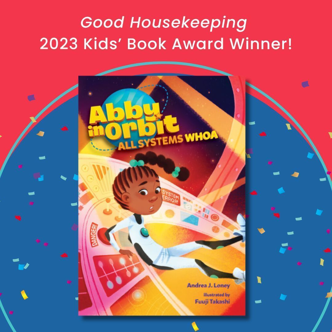 We’re so excited that All Systems Whoa! has been named a Good Housekeeping 2023 Kids’ Book Award Winner. buff.ly/3rAd4D1 #albertwhitman #awbooks #awstories #abbyinorbit #kidsbookaward #chapterbook #kidsbooks #librarybooks #librarians #readingathome