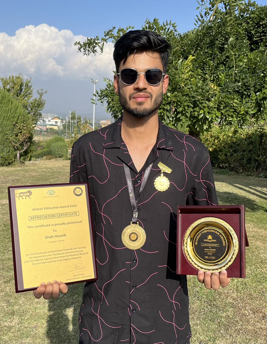 I’m so Honoured to receive Highest Appreciation award of India ‘BHARAT VIBHUSHAN 2023’ recognized by National Book of Records. I sincerely appreciate everyone who has supported me and put their trust in me. With your help, I sincerely want to move forward and accomplish my goals.
