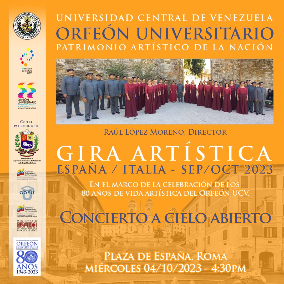 Orfeón Universitario de la UCV (@orfeon_ucv) on Twitter photo 