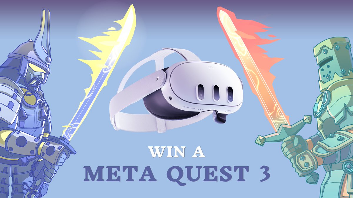 Broken Edge (@brokenedgevr) on Twitter photo Are you excited by the #Quest3? Us too! We're doing a #giveaway to celebrate this new #mixedreality era!
This is worldwide and ends on 11th October.
โ๏ธ Follow <a href="/BrokenEdgeVR/">Broken Edge</a> and RT
โ๏ธ Finish #Gleam tasks: bit.ly/3Q2D83l Are you excited by the #Quest3? Us too! We're doing a #giveaway to celebrate this new #mixedreality era!
This is worldwide and ends on 11th October.
โ๏ธ Follow <a href="/BrokenEdgeVR/">Broken Edge</a> and RT
โ๏ธ Finish #Gleam tasks: bit.ly/3Q2D83l