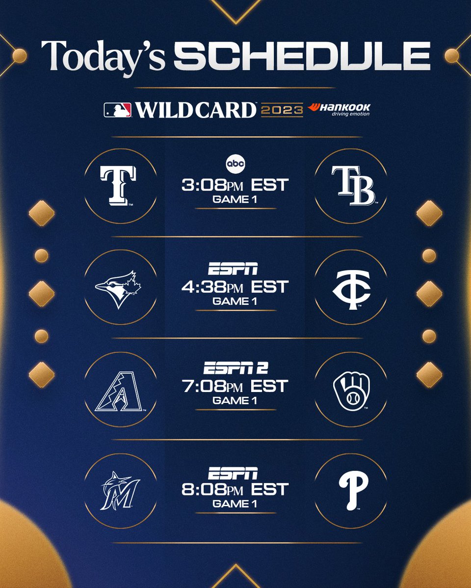 CarlosB33578245's tweet image. Game 1 #WildCard #NLWC #ALWC
#Postseason  🇺🇲
#FreePicks
TEX - TB Under F5 4/-110🔥
MINNESOTA ML-110 🔥
ARI - MIL Over 8/-130🔥
MIA - FIL Under 7.5/-120🔥
#StraightUpTX #RaysUp
#NextLevel #MNTwins 
#ArizonaBorn #BrewedForBattle 
#MakeItMiami #RingTheBell 
#GamblingX 
#Venezuela 🇻🇪