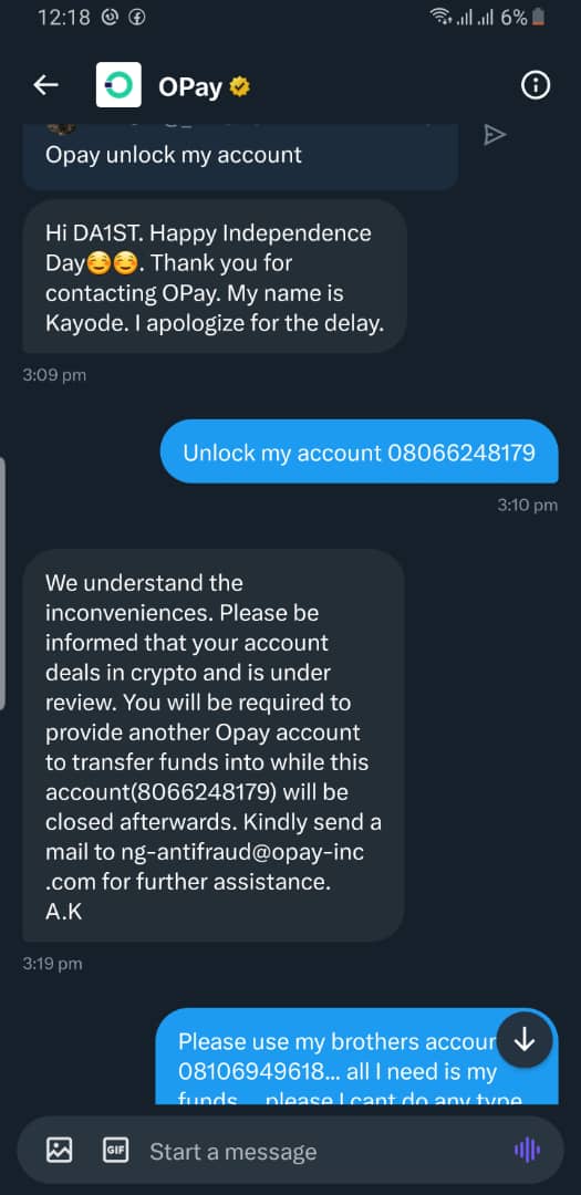AnoliefoB's tweet photo. @OPay_NG make una release my funds  I no steal money from any body  2 years + now my money is still blocked
I no steal, I no thief  una just seize my money OPAY - atiku - Nasty c- tinubu https://t.co/Swcd03F3pL