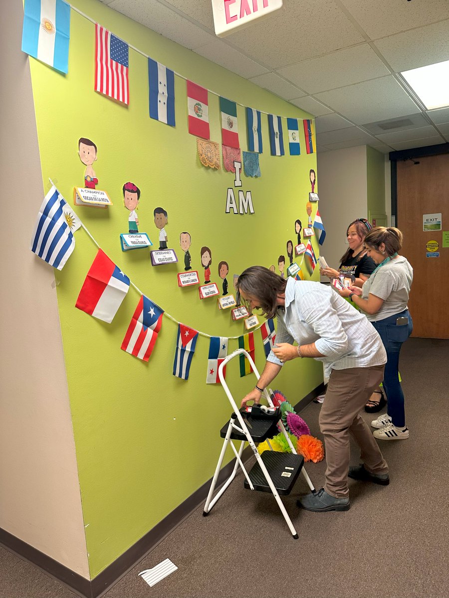 For Hispanic Heritage Month, Jorge, Michelle and Araceli, members of our Diversity &amp; Inclusion Committee, created a display acknowledging and honoring 25 important and influential people in history! #HispanicHeritageMonth
