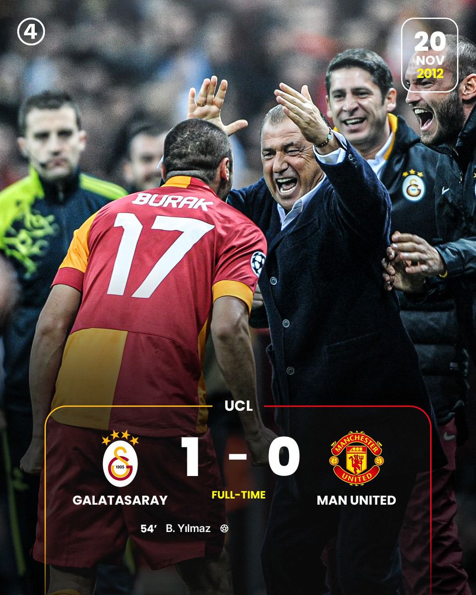 When Galatasaray and Man United last met in the 🆑 ⚔️🔥