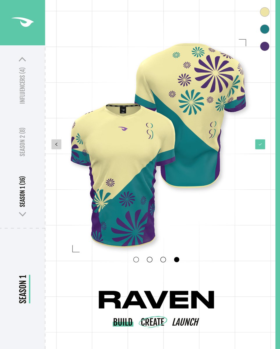 RavenGG's tweet image. 🚀 YOUR VOTE COUNTS! 🚀

Our finalists are in an epic showdown for September's 'Design of the Month' competition, and they need YOUR help to claim victory! 💫

Check out the four incredible jerseys below and vote for your winner! 👇