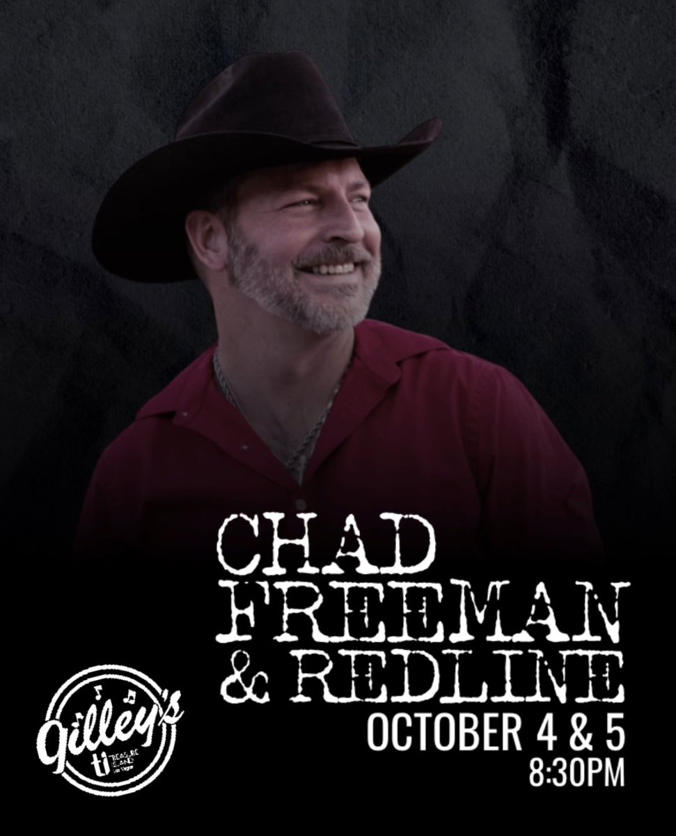 🎶This week - back to back nights of live country music by Chad Freeman & Redline 🎶