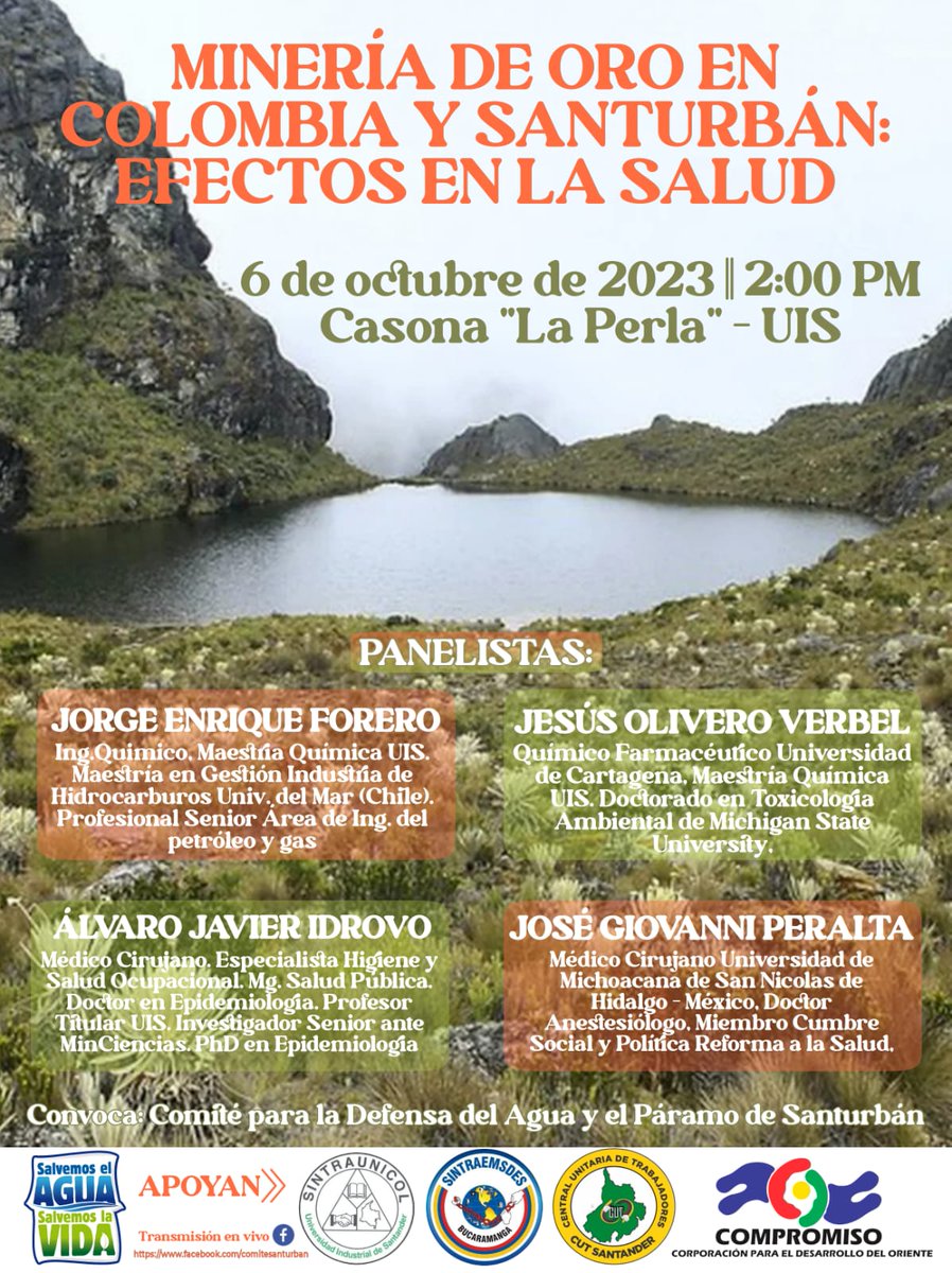 Comité Santurbán tweet media