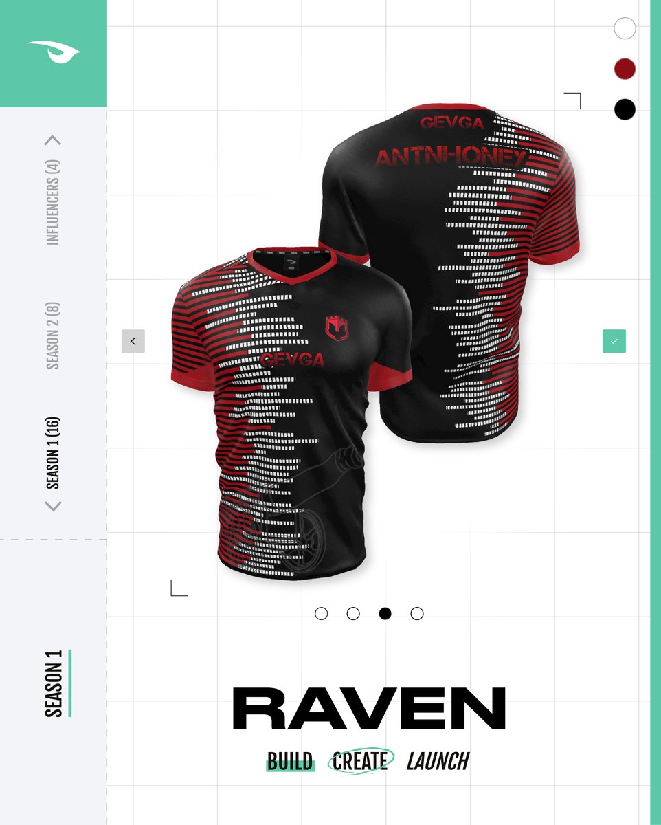 RavenGG's tweet image. 🚀 YOUR VOTE COUNTS! 🚀

Our finalists are in an epic showdown for September's 'Design of the Month' competition, and they need YOUR help to claim victory! 💫

Check out the four incredible jerseys below and vote for your winner! 👇