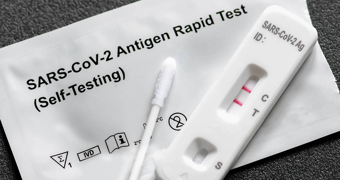 Every U.S. household can now order four at-home COVID-19 tests for free. Testing can give you the info you need to protect yourself and others. Order online now: covid.gov/tests or call 1-800-232-0233 (TTY 1-888-720-7489) to get help in over 150 languages. #COVID19