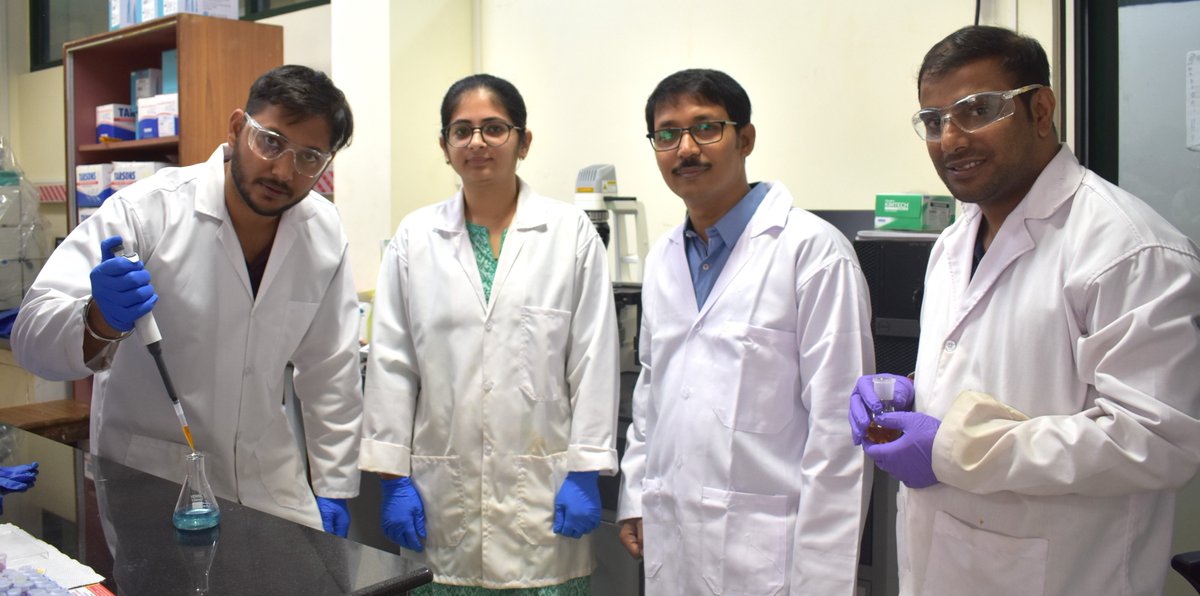 IISc Bangalore (@iiscbangalore) on Twitter photo Researchers <a href="/MRC_IISc/">Materials Research Centre IISc</a> have developed a new type of enzyme mimetic that can break down wastewater effluents in the presence of sunlight.
The compound can be readily manufactured in large quantities for industrial applications.
iisc.ac.in/events/enzyme-…
#IIScresearch Researchers <a href="/MRC_IISc/">Materials Research Centre IISc</a> have developed a new type of enzyme mimetic that can break down wastewater effluents in the presence of sunlight.
The compound can be readily manufactured in large quantities for industrial applications.
iisc.ac.in/events/enzyme-…
#IIScresearch