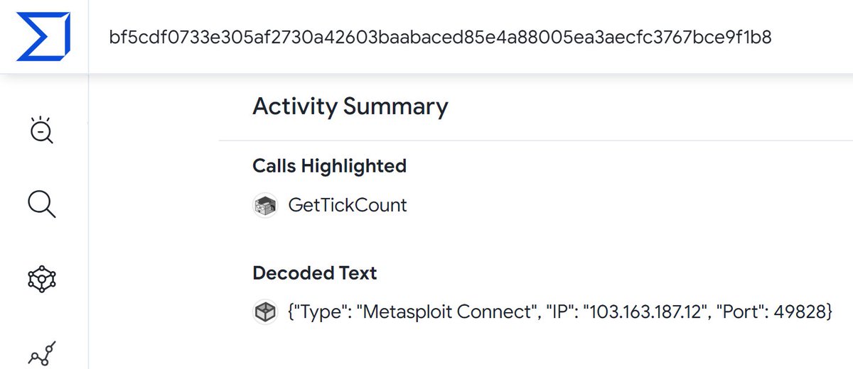 Unit42_Intel's tweet image. We observed multiple exploit attempts of WS_FTP Server Critical Vulnerability, where threat actors attempted to deliver #meterpreter payload via the URL 103[.]163.187.12:8080/cz3eKnhcaD0Fik7Eexo66A. 

#CVE202340044 #CVE202342657 #TimelyThreatIntel #Unit42ThreatIntel