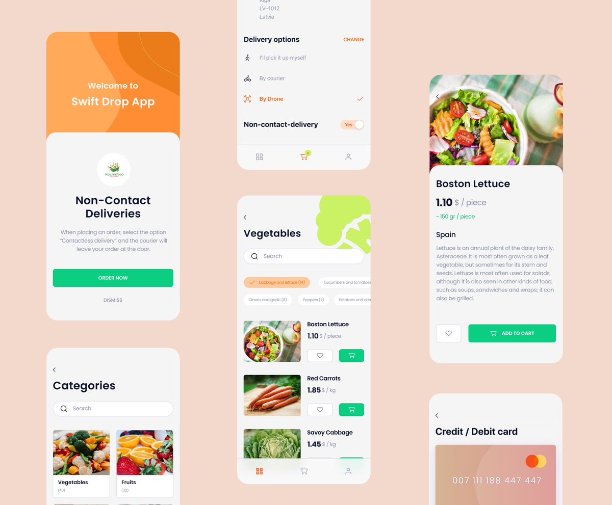 AdeelKhalid3392's tweet image. Revolutionizing Deliveries with &apos;SwiftDrop&apos; App! Check out my latest UI/UX design project, where convenience meets innovation. With &apos;SwiftDrop,&apos; deliveries have never been smoother. Ready to experience the future of deliveries? Dive in!
 #SwiftDrop #DeliveryApp #UIUXDesign #uiux