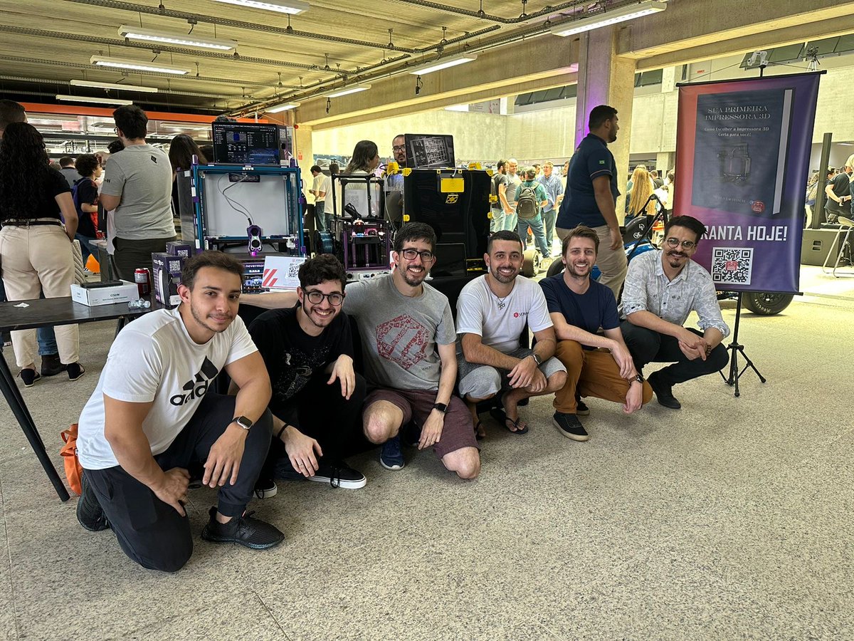 Voron_Design's tweet photo. Take a look at some Voron members this week at Expo3DBR in Brazil! 

Always great to see the regional community's showcase their Vorons and share their enthusiasm with others.

There really are Vorons all around the world!
#3DPrinting #Expo3DBR #Voron https://t.co/HSlN7tzowK